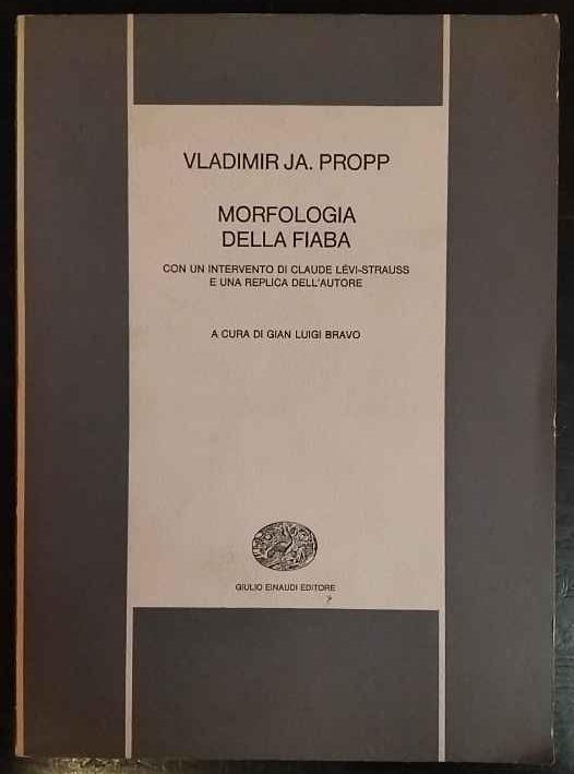 Morfologia della fiaba - Vladimir Propp - copertina