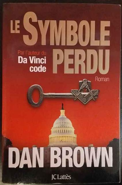 Le symbole perdu - Dan Brown - copertina