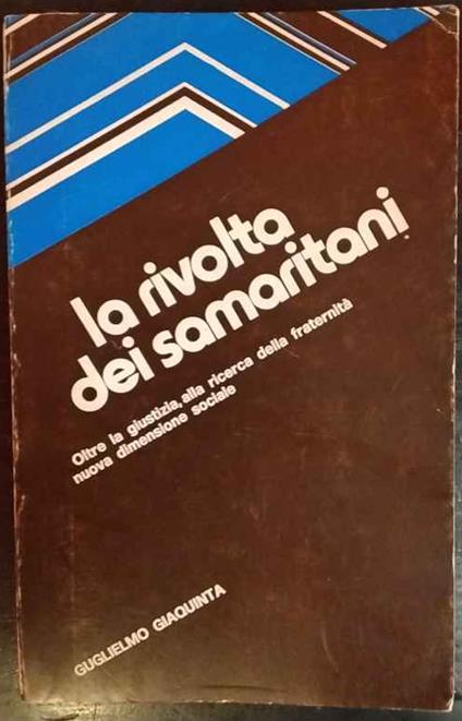 La rivolta dei samaritani - copertina