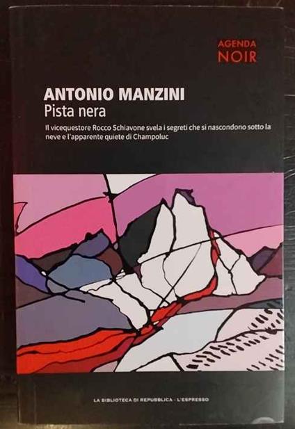 Pista nera - Antonio Manzini - copertina