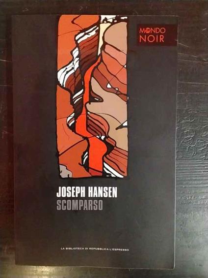 Scomparso - Joseph Hansen - copertina