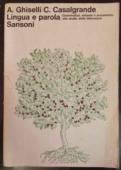 Lingua e parola - copertina