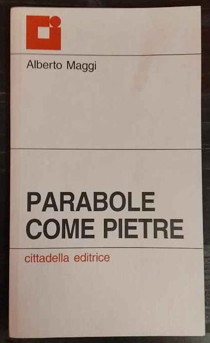 Parabole come pietre - Alberto Maggi - copertina