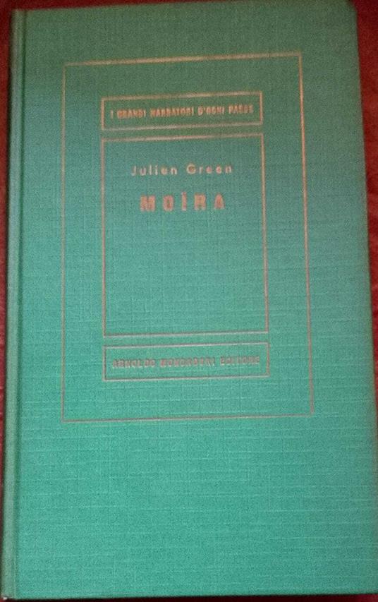 Moira - Julien Green - copertina