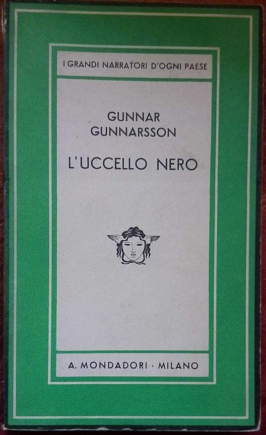 L'uccello nero - Gunnar Gunnarsson - copertina