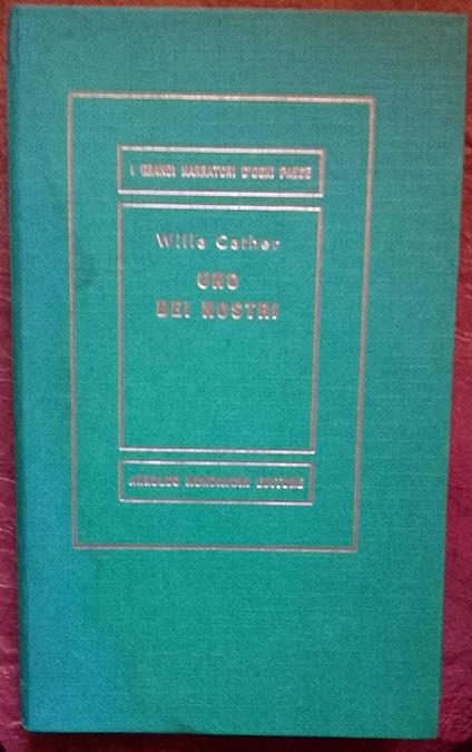 Uno dei nostri - Willa Cather - copertina