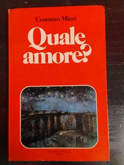 Quale amore? - copertina