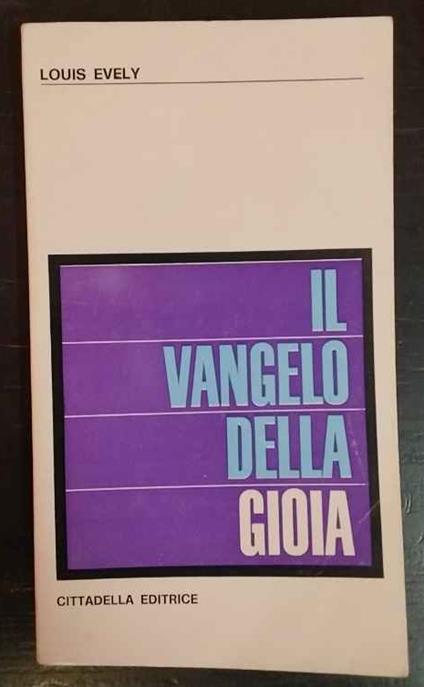 Il Vangelo della gioia - copertina