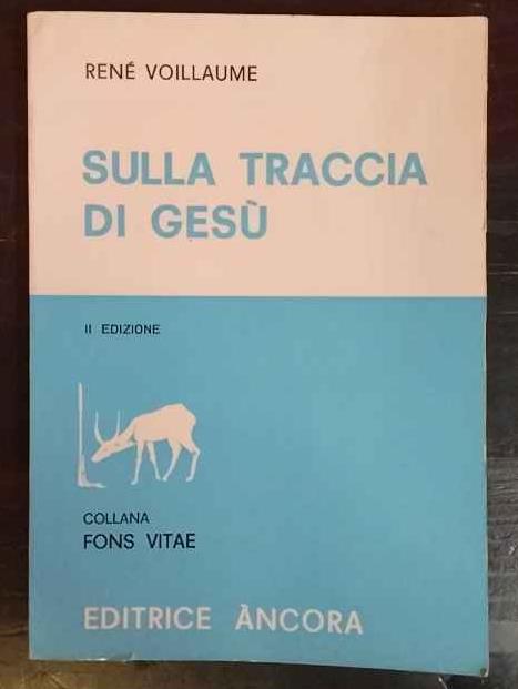 Sulla traccia di Gesù - René Voillaume - copertina