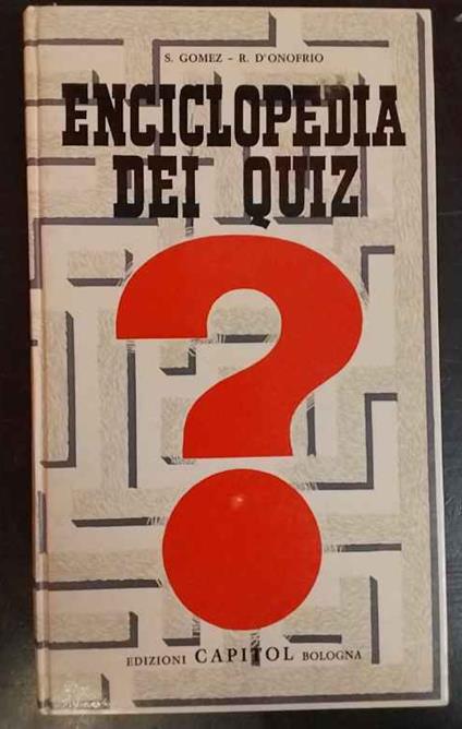 Enciclopedia dei quiz - copertina