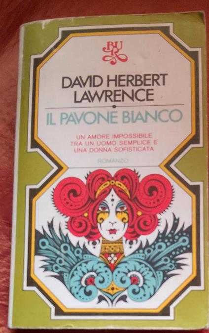 Il pavone bianco - David Herbert Lawrence - copertina