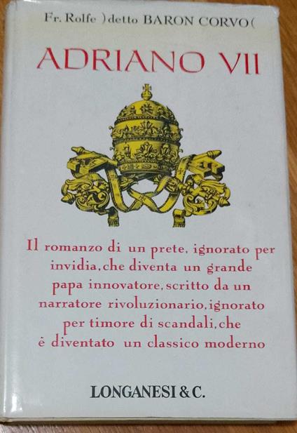 Adriano VII - copertina
