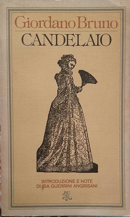 Candelaio - Giordano Bruno - copertina
