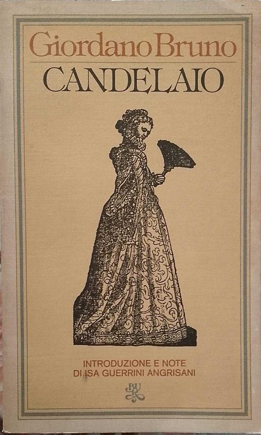 Candelaio - Giordano Bruno - copertina
