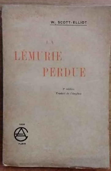 La lémurie perdue - copertina