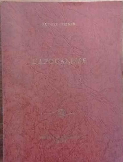 L' apocalisse - Rudolf Steiner - copertina