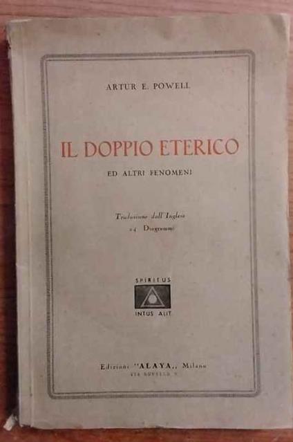 Il doppio eterico ed altri fenomeni - copertina