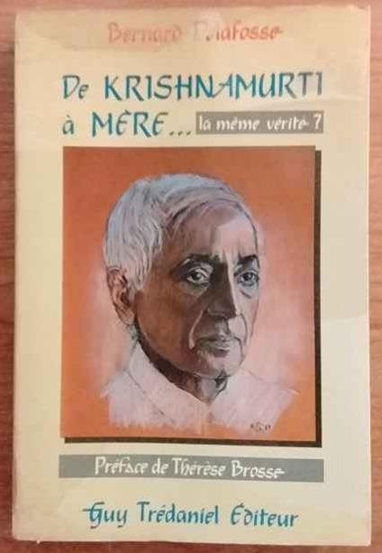 De Krishnamurti à mère... la même vérité? - copertina