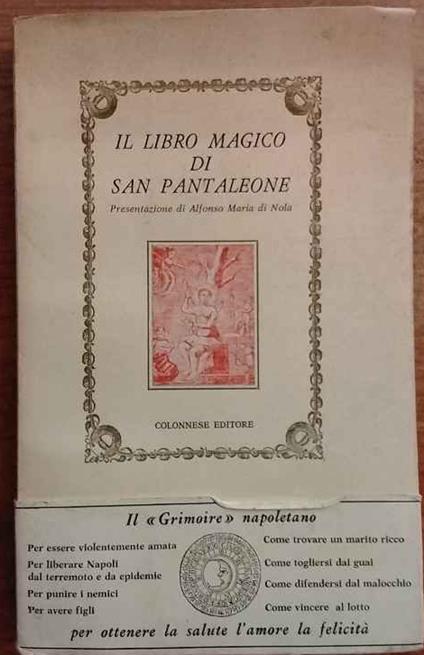 Il libro magico di San Pantaleone - copertina
