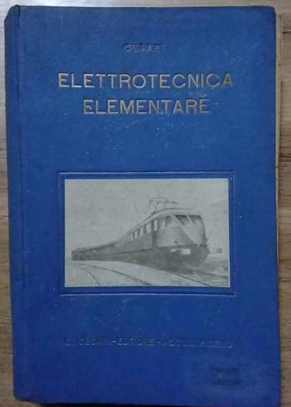 Elettrotecnica elementare - copertina