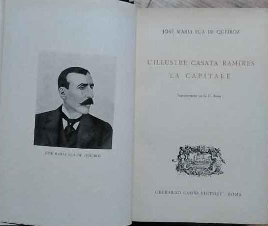 L' illustre casata Ramires. La capitale - copertina