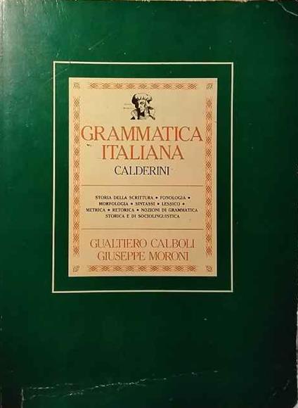Grammatica Italiana - copertina