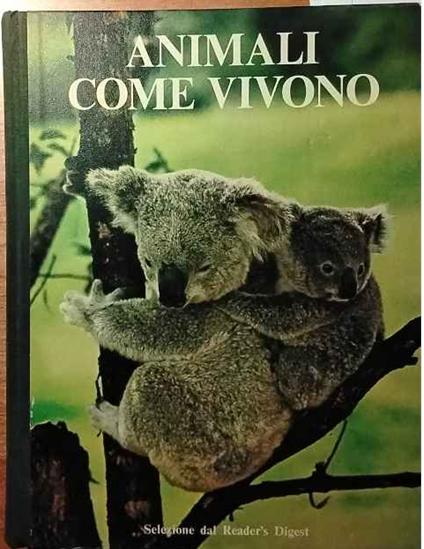 Animali come vivono - copertina