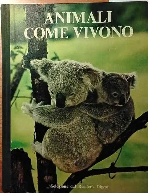 Animali come vivono - copertina