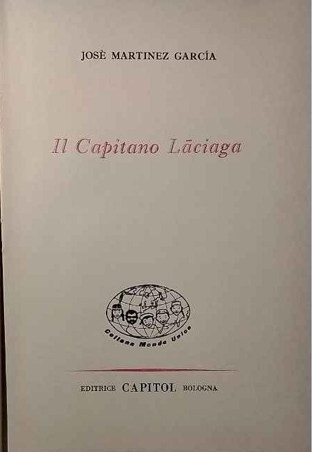 Il capitano Laciaga - copertina