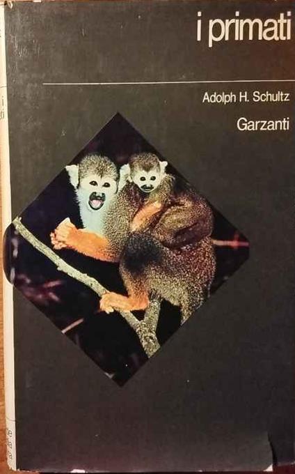 I primati - Adolph H. Schultz - copertina
