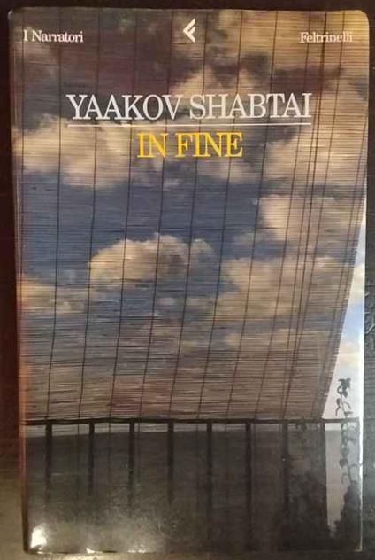 In fine - Yaakov Shabtai - copertina