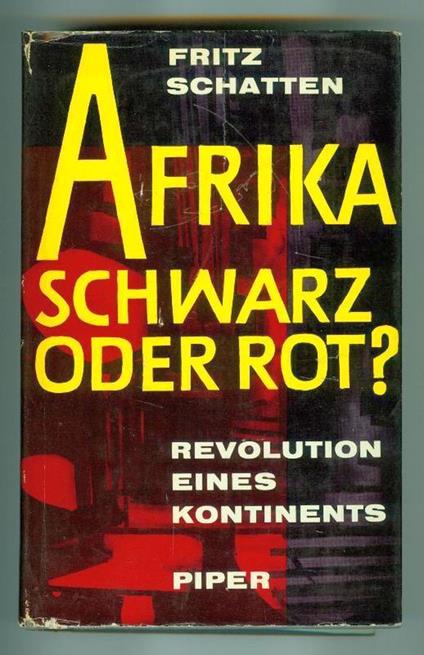 Afrika Schwarz oder Rot ? - copertina