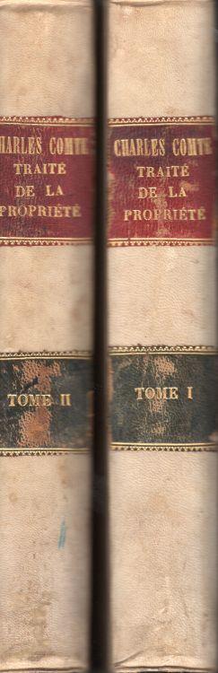 Traité de la propriété - Charles Comte - copertina