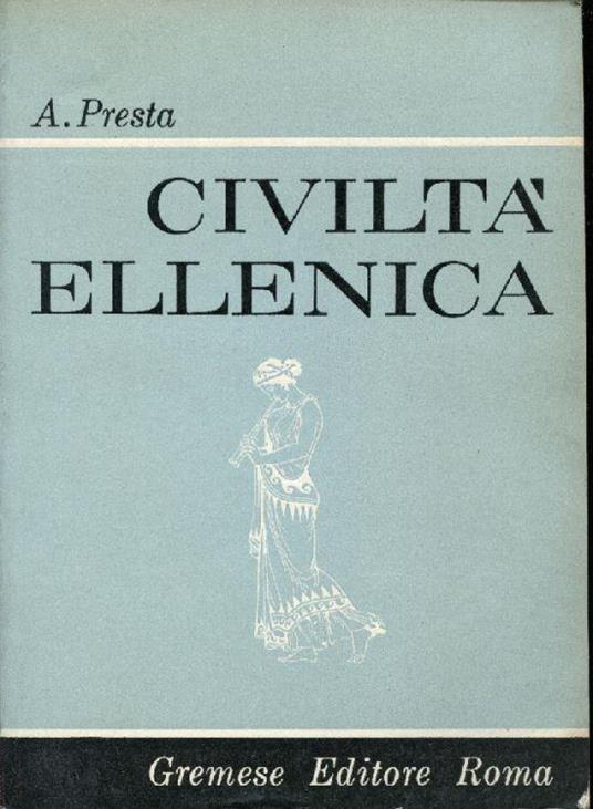 Civiltà ellenica - copertina