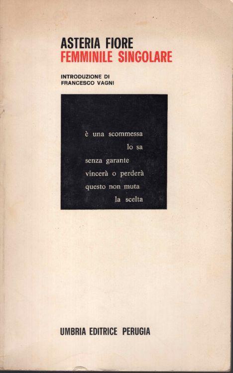 Femminile singolare - copertina