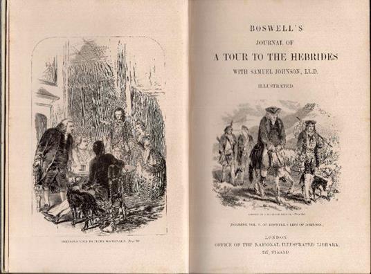 Journal of A Tour to The Hebrides with Samuel Johnson - James Boswell - copertina