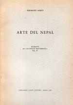 Arte del Nepal. Estratto da le civiltà dell'oriente vol. IV