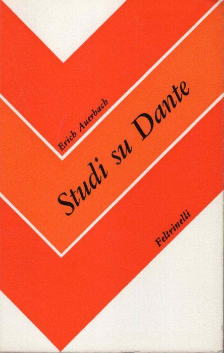 Studi su Dante - Erich Auerbach - copertina