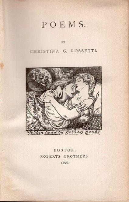 Poems - Christina G. Rossetti - copertina