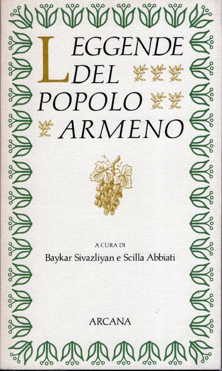 Leggende del popolo armeno - copertina