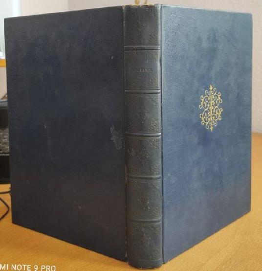 Canti - Giacomo Leopardi - copertina