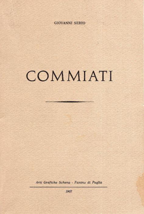 Commiati - copertina
