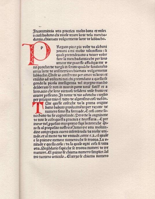 L' aritmetica di Treviso. A cura di Francesco Flores D'Arcais - copertina