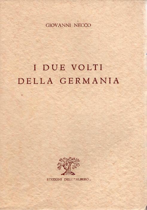 I due volti della Germania - copertina