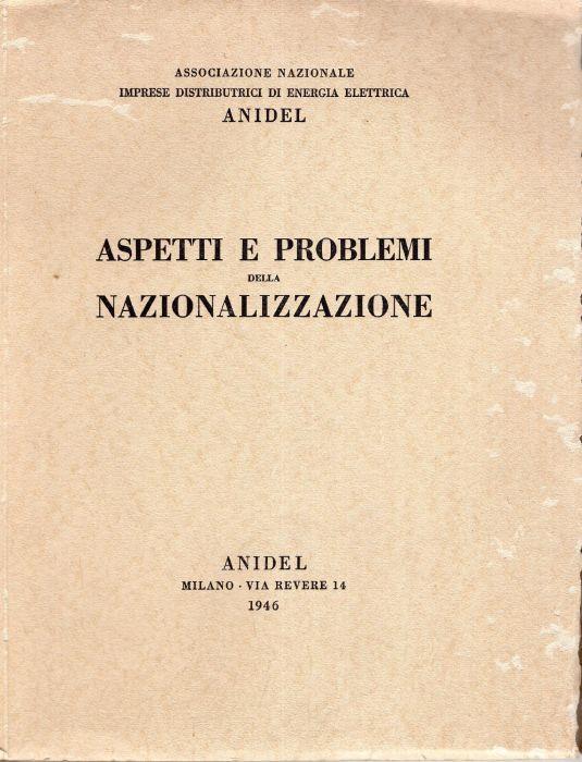 Aspetti e problemi della nazionalizzazione - copertina