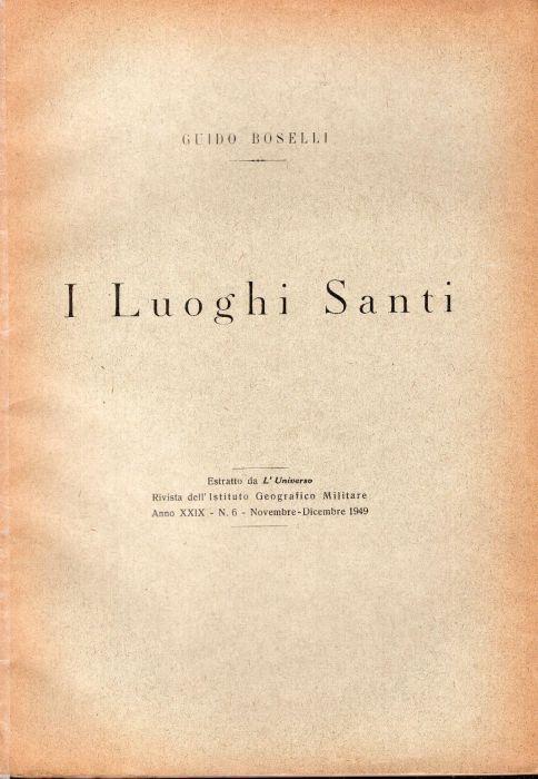 I Luoghi Santi - copertina