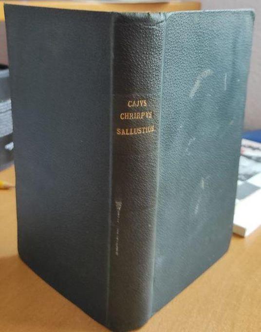 Caius Crispus Sallustius cum veterum historicorum fragmenti di: Sallustius Crispus Gaius - copertina