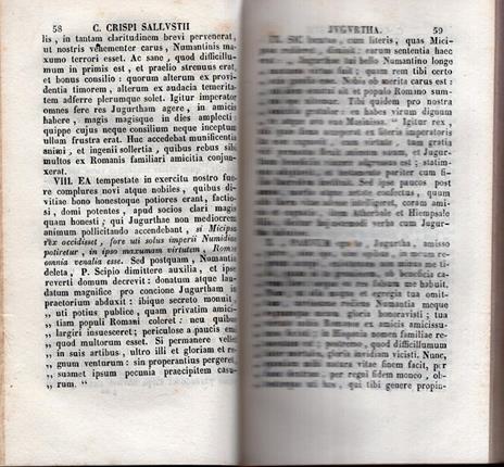 Caius Crispus Sallustius cum veterum historicorum fragmenti di: Sallustius Crispus Gaius - 3