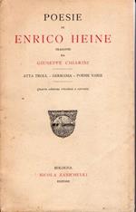 Poesie di Enrico Heine, tradotte da Giuseppe Chiarini