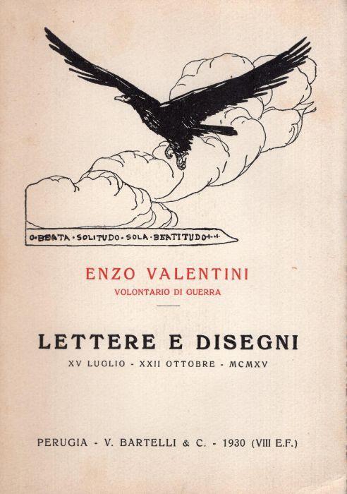 Lettere e disegni - Enzo Valentini - copertina